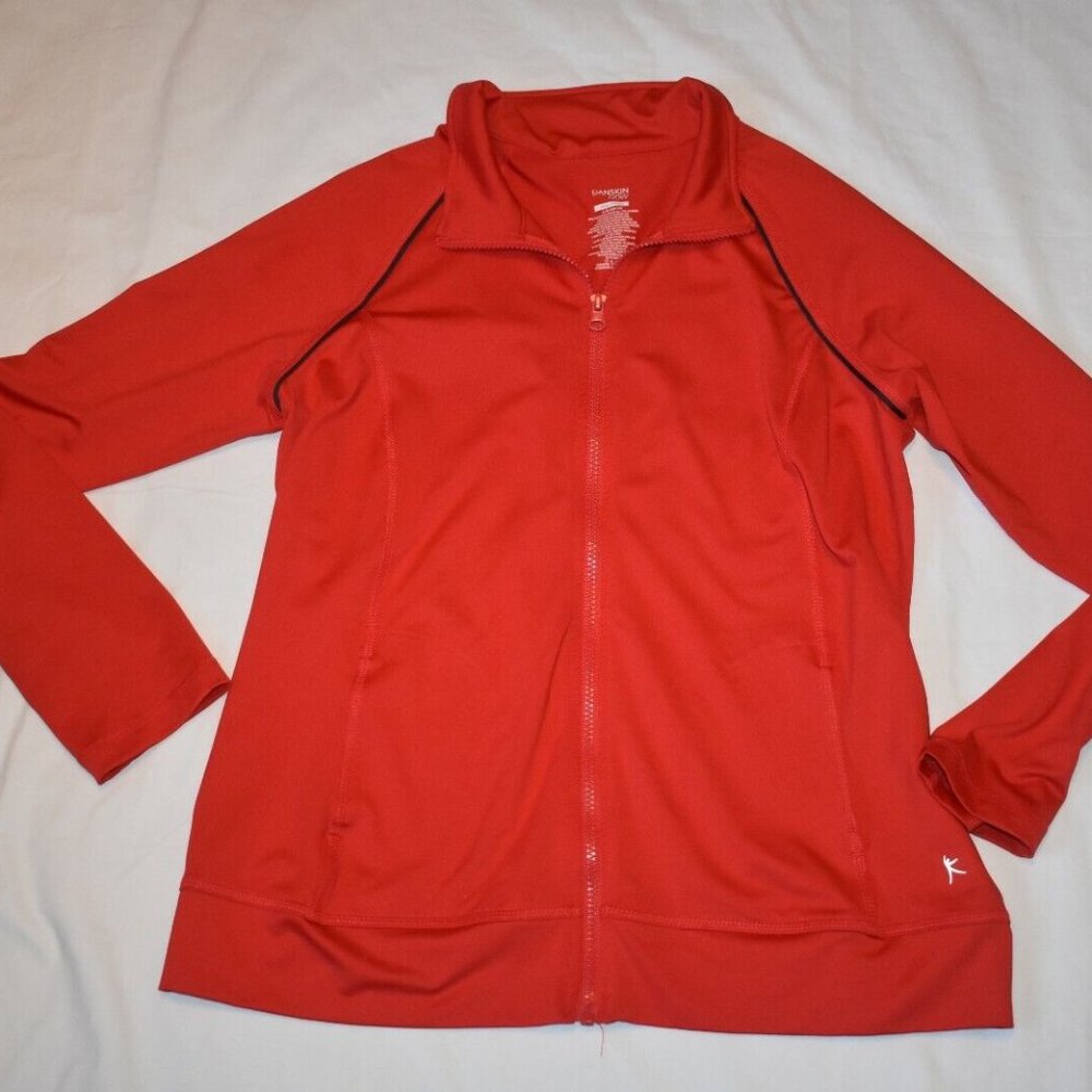Women's Danskin Raglan Piped Track Jacket XL (16-18) - Picture 3 of 4